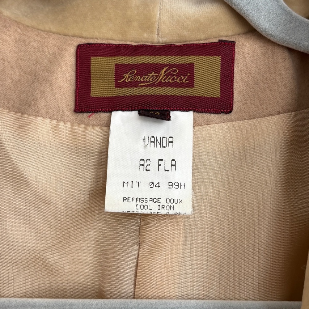 Renato Nucci Wool and Cashmere Fur Blazer / Jacket - Picture 3 of 8